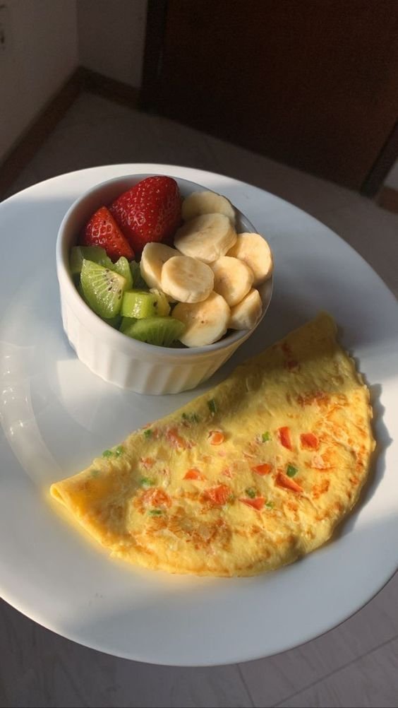 well balanced breakfast