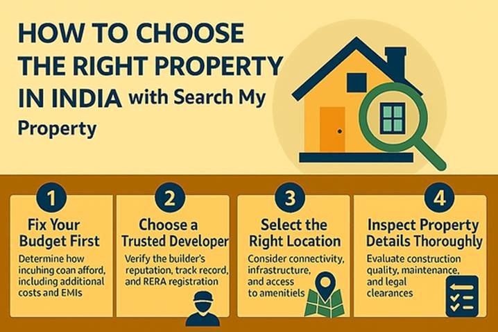 steps on how to choose the right property