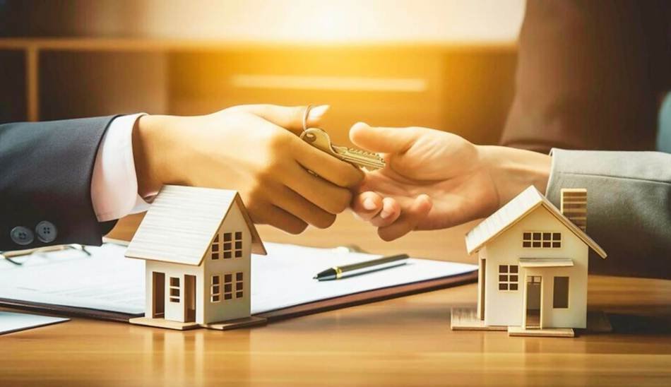 deal closed and key excahnge image