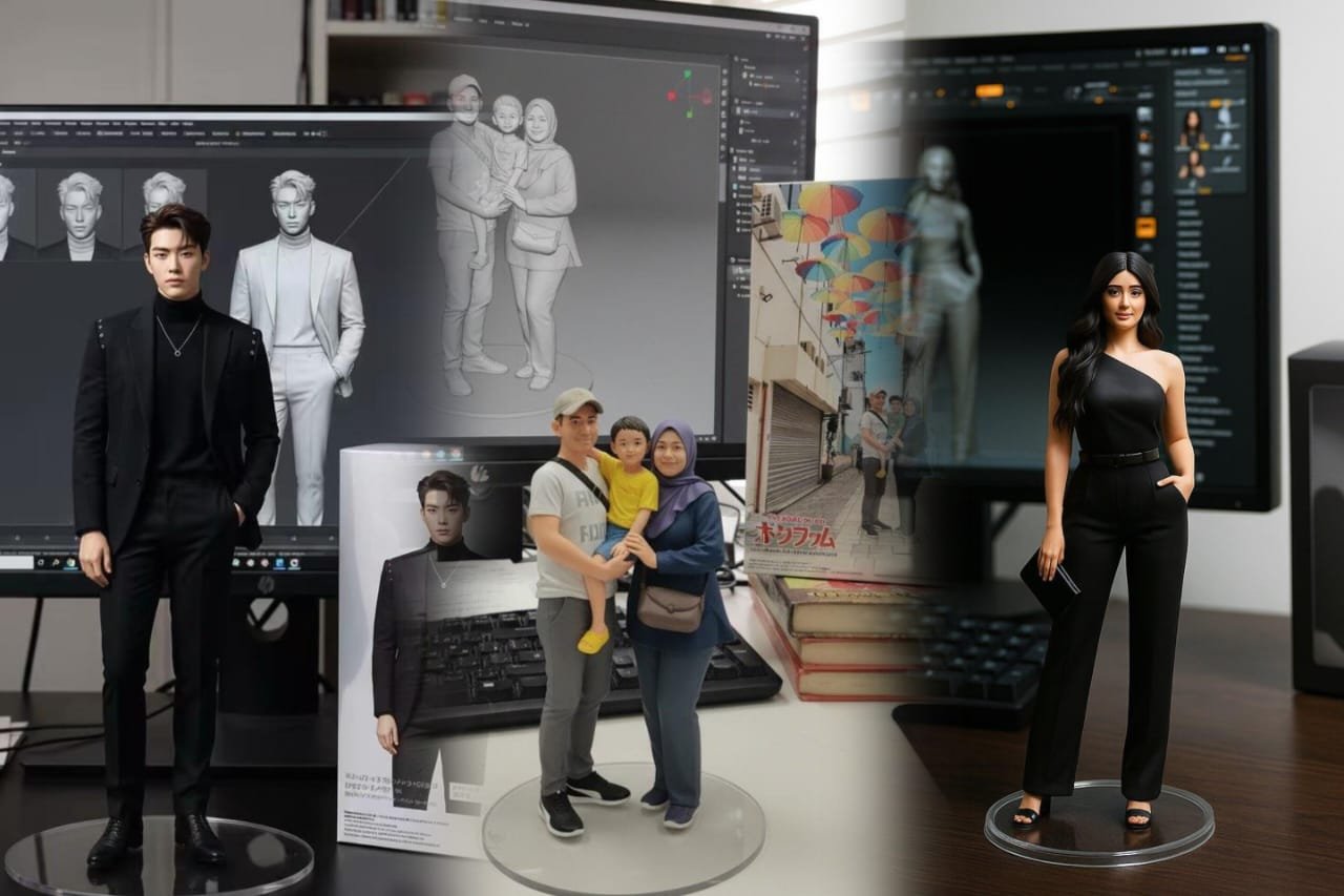 Nano-Banana 3D Figures generated photos