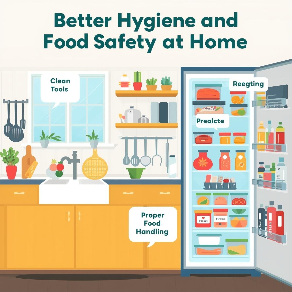 Better Hygiene and food safety at Home