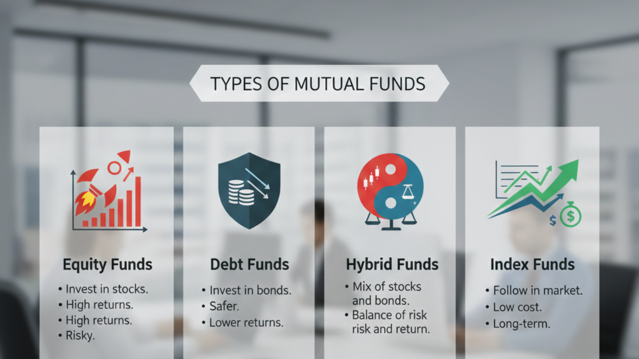 Types of mutual fund 