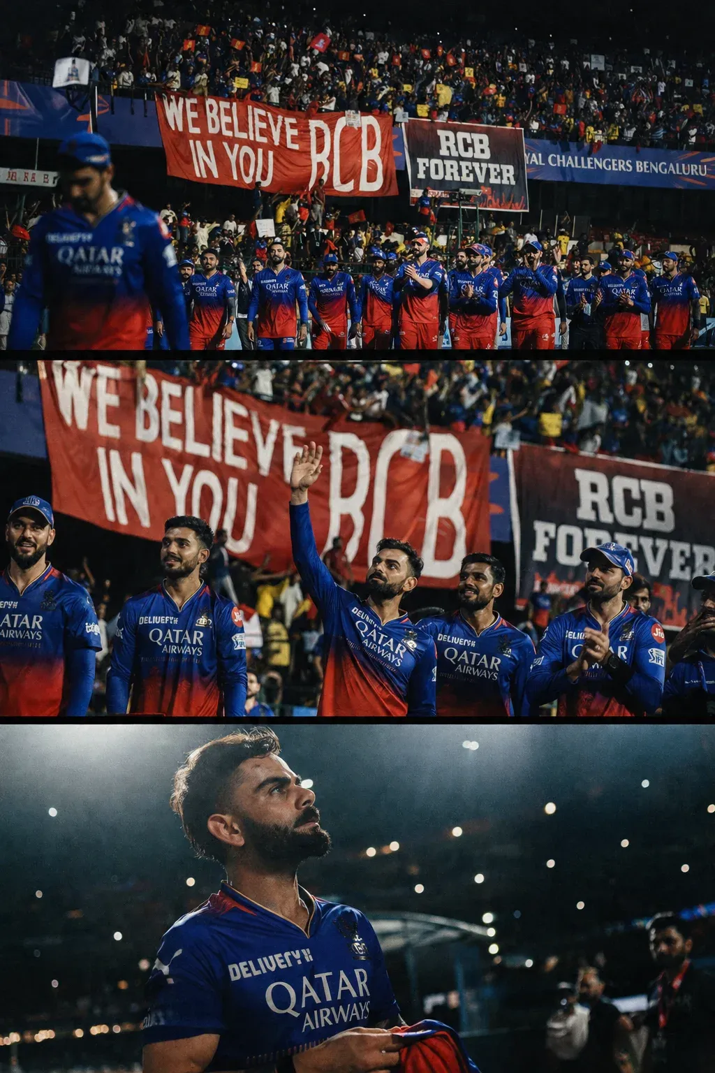 teams displaying tifo