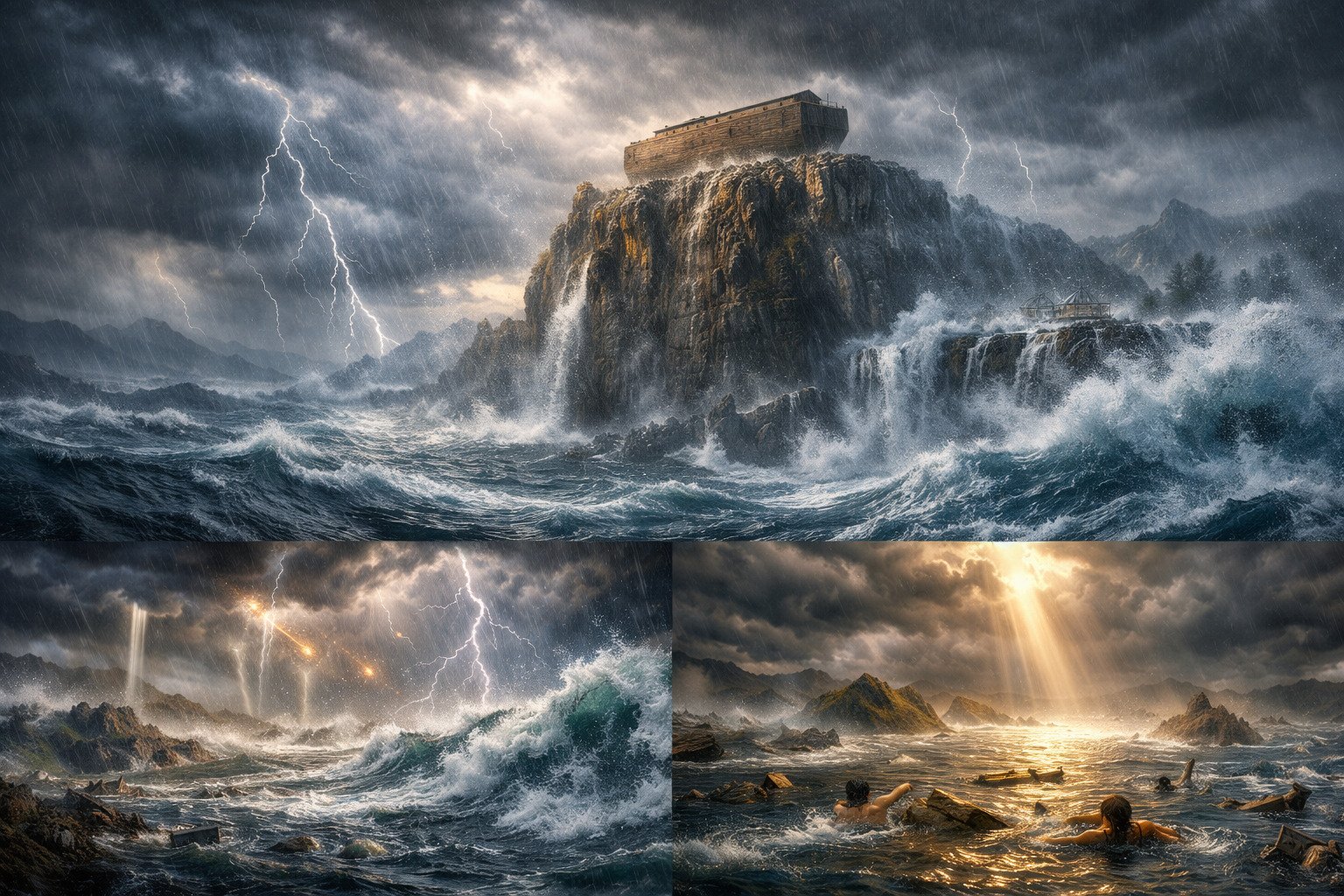 the great flood that wiped the world .