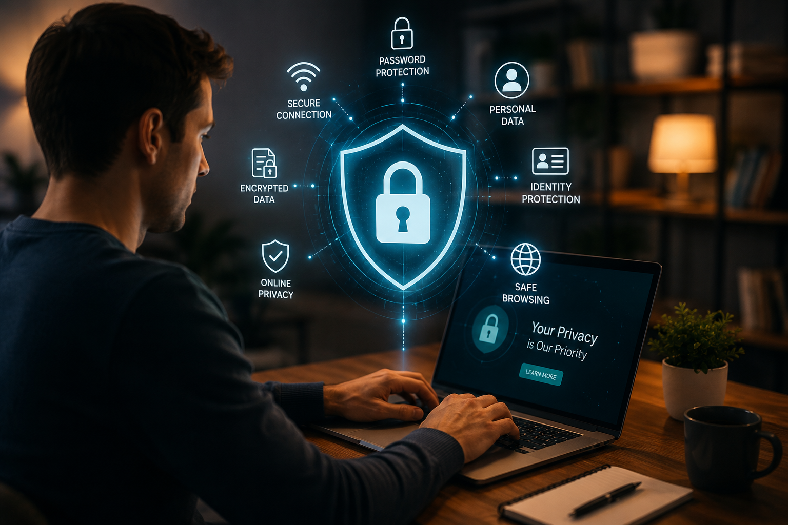 Digital security at work station