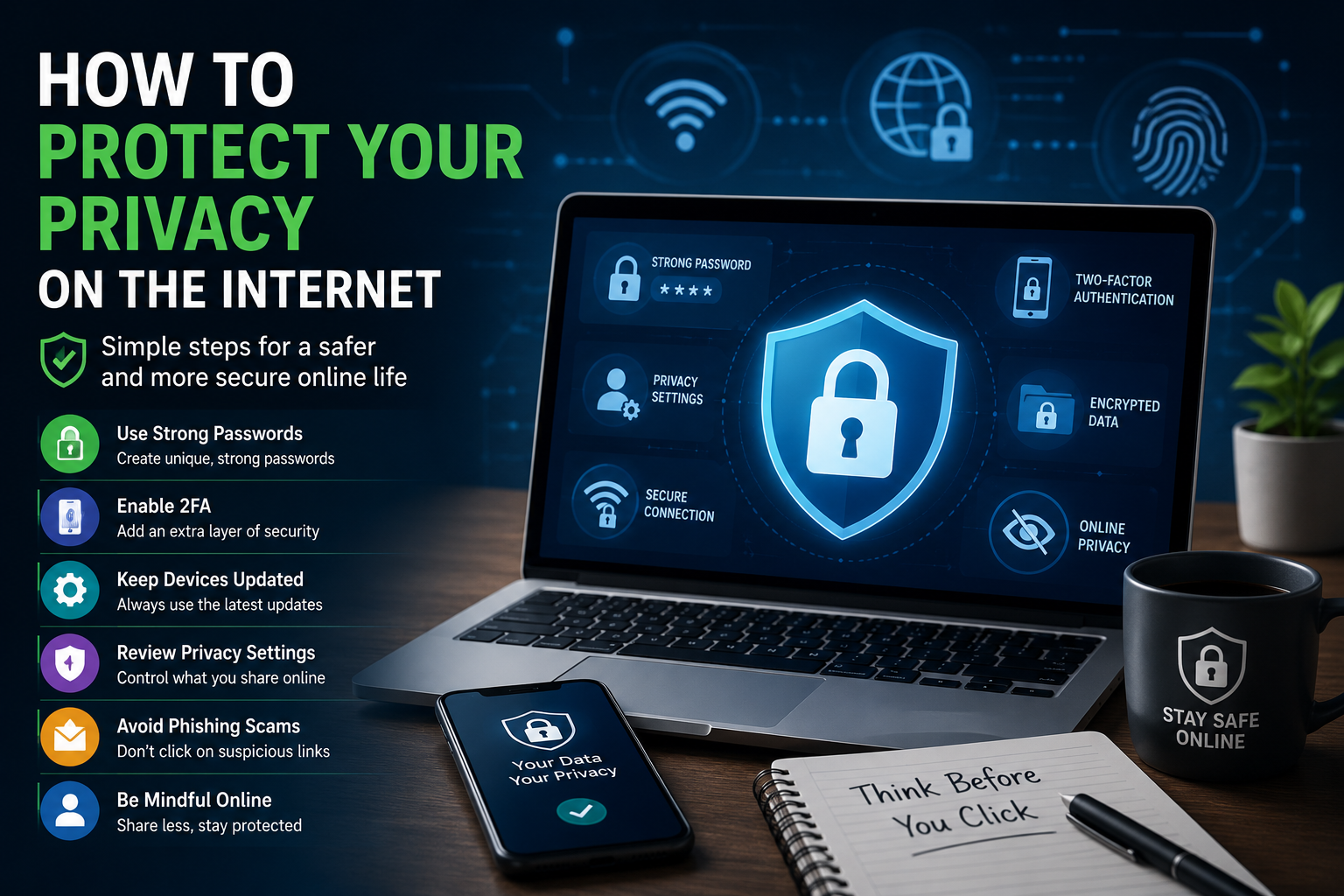 Protect your privacy online tips