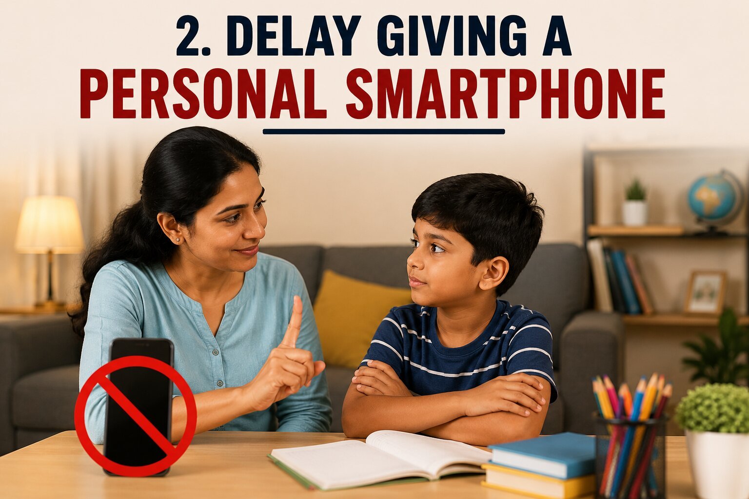 Delay Giving a Personal Smartphone
