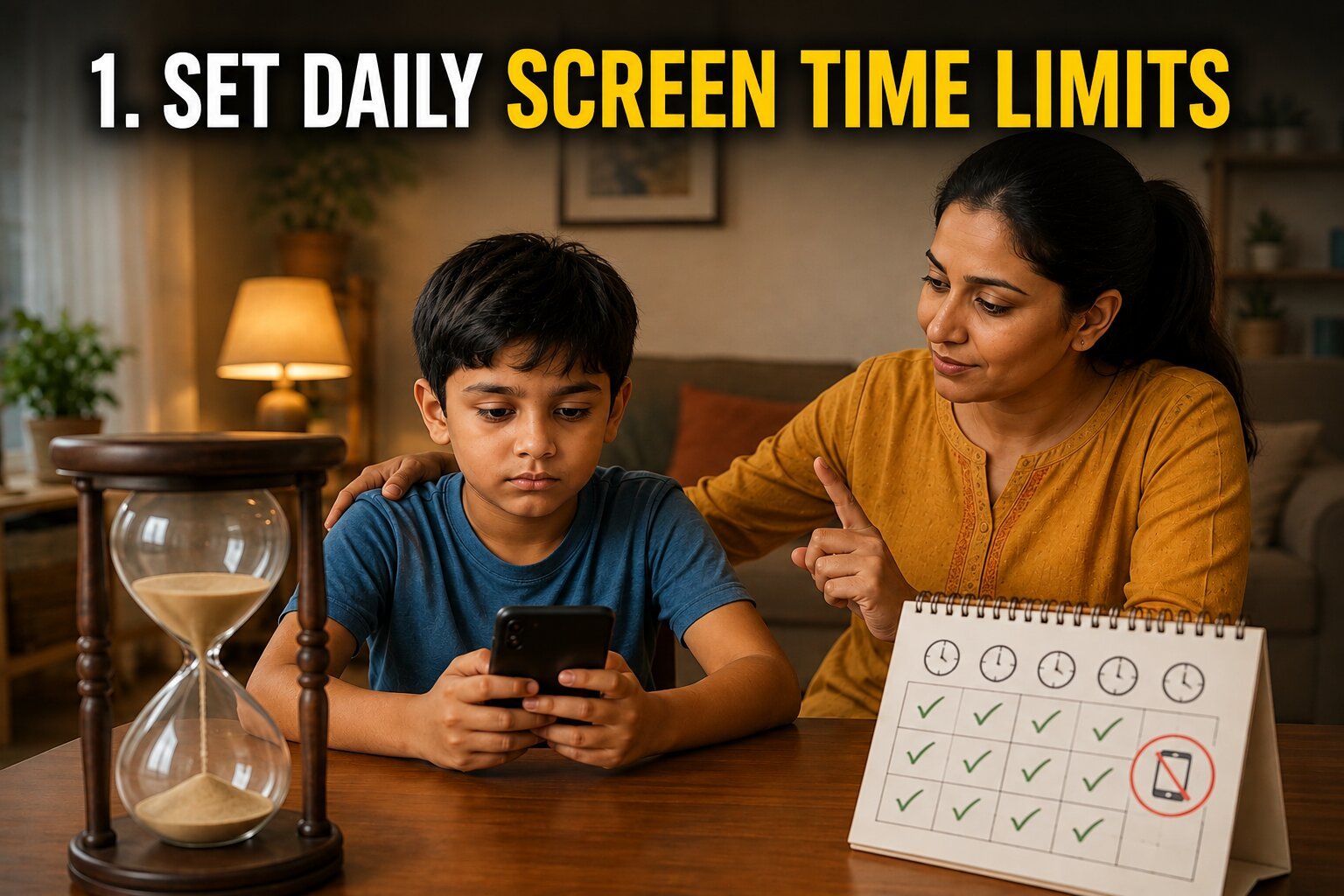 Set Daily Screen Time Limits