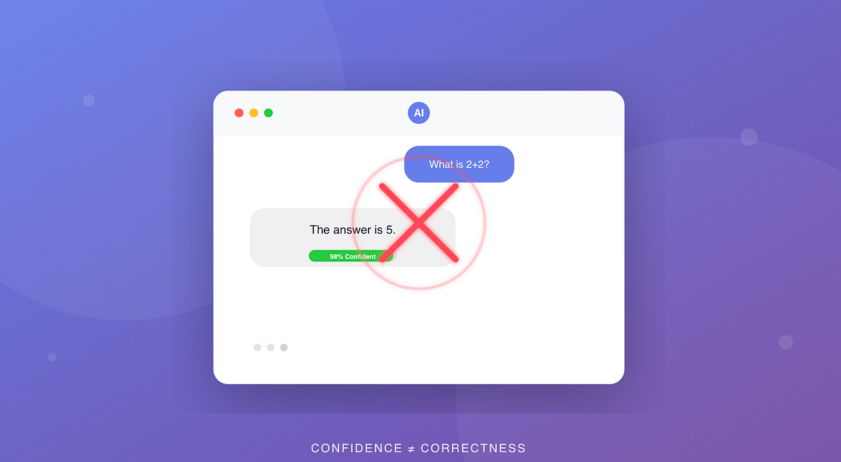 falsely confident AI answers